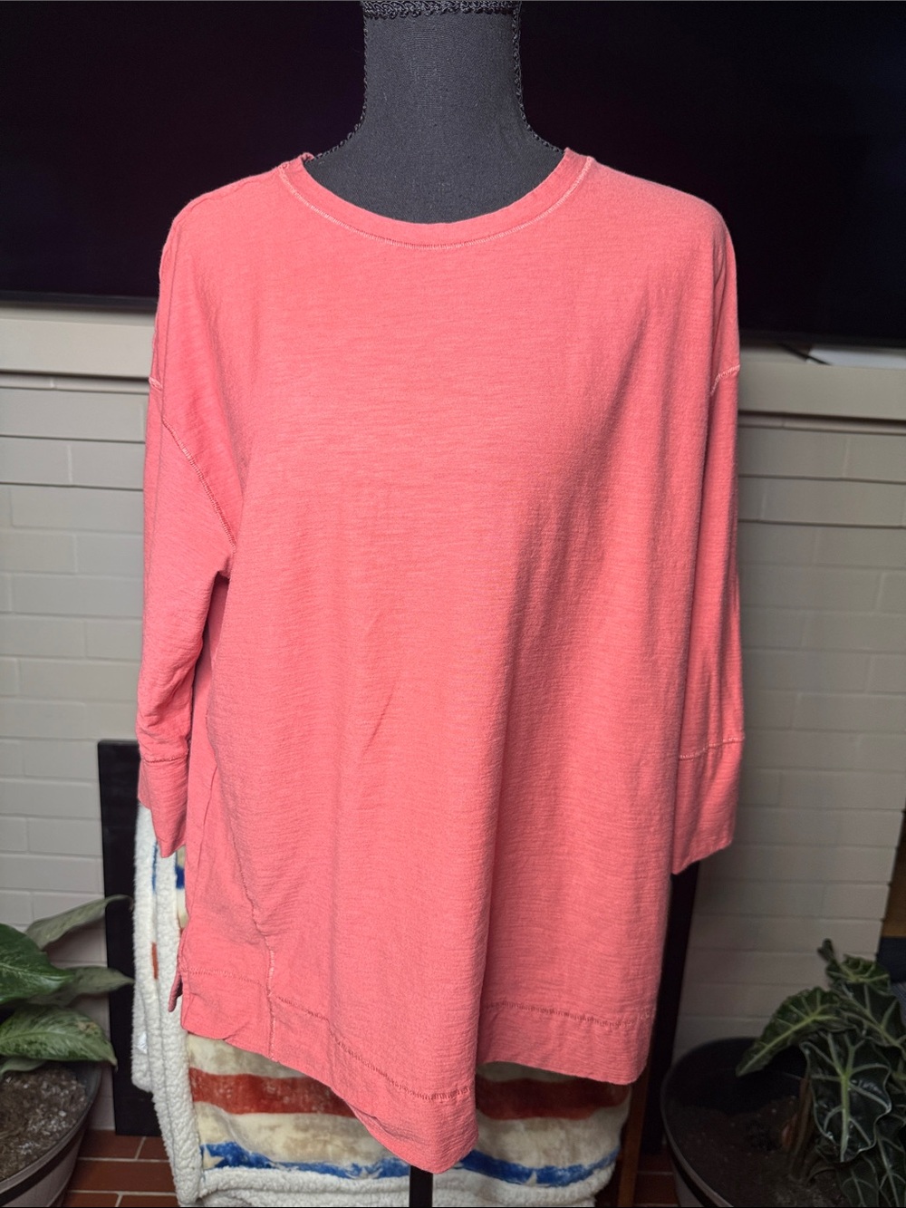 Westbound Coral Pink Long Sleeve Tee